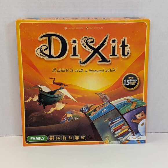 Dixit Board Game Libellud Asmodee Picture Storytelling 2016 Complete - Picture 1 of 11